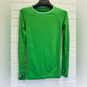 Victoria's Secret Green Long Sleeve Tee for Effortless Style